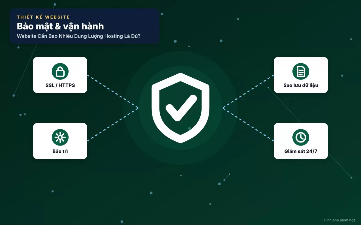 Các thành phần chiếm dụng dung lượng hosting nhiều nhất trên một website