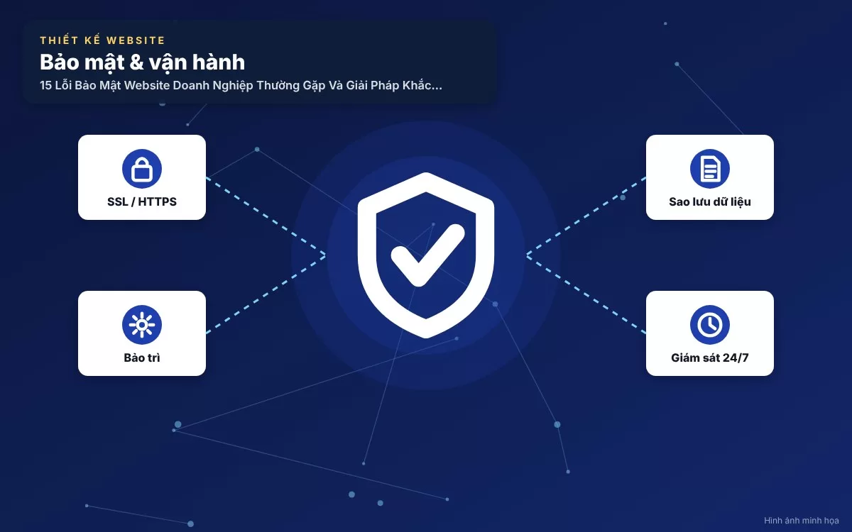 Bảng tổng hợp mức độ nguy hiểm của các lỗi bảo mật website doanh nghiệp