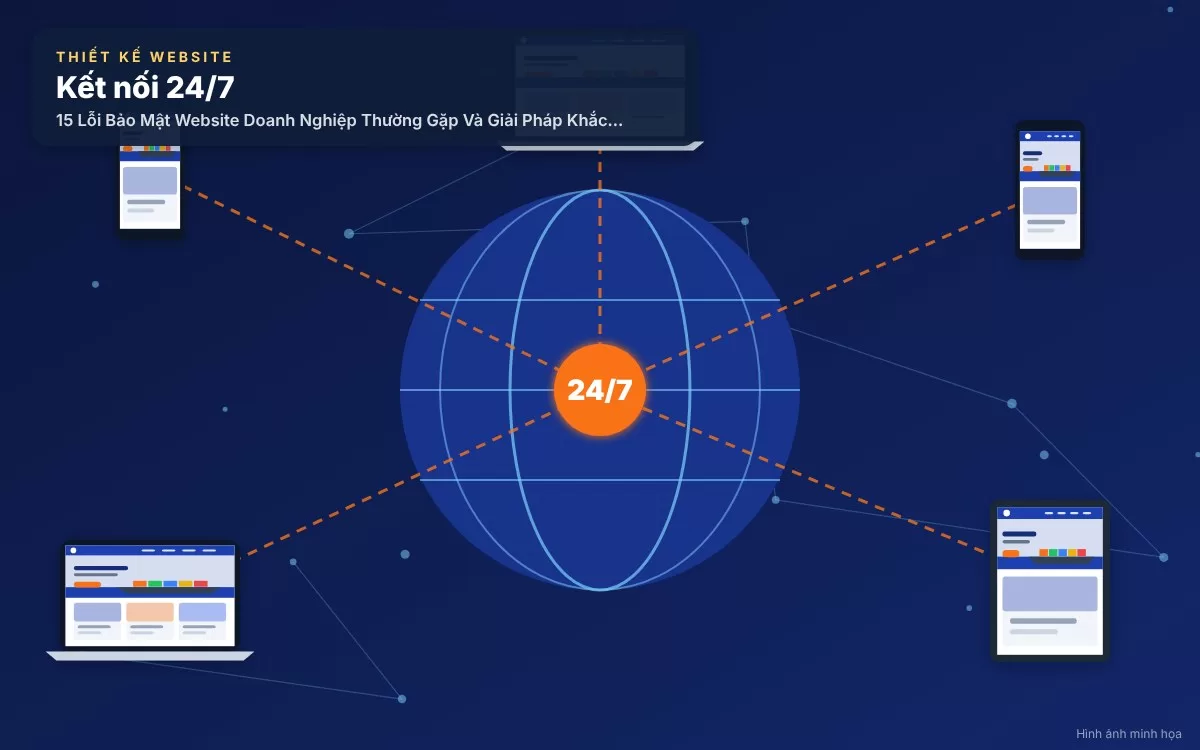 Các giải pháp tổng thể giúp doanh nghiệp phòng ngừa và khắc phục lỗi bảo mật website