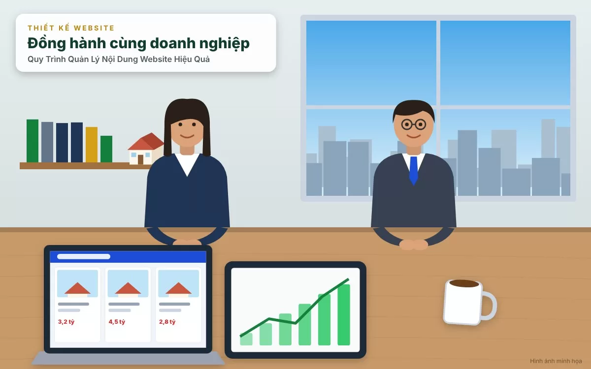 Chuyên gia marketing đang lập bảng kế hoạch lịch biểu nội dung Content Calendar chi tiết