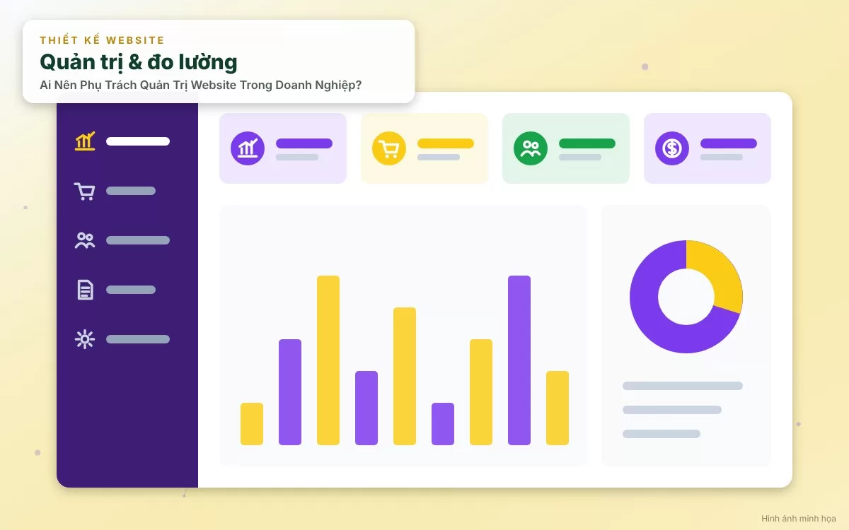 Phân tích các mô hình nhân sự phụ trách quản trị website hiệu quả trong doanh nghiệp