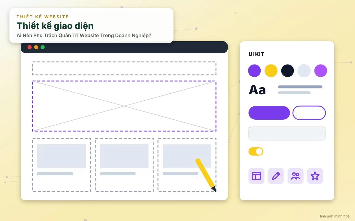 Tầm quan trọng của việc phân công rõ ràng nhân sự phụ trách quản trị website trong công ty