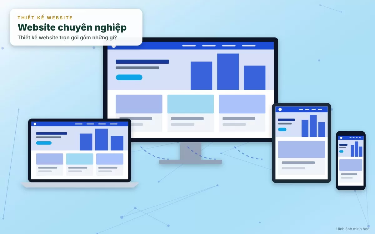 Giải pháp thiết kế website trọn gói đồng bộ từ A-Z cho doanh nghiệp