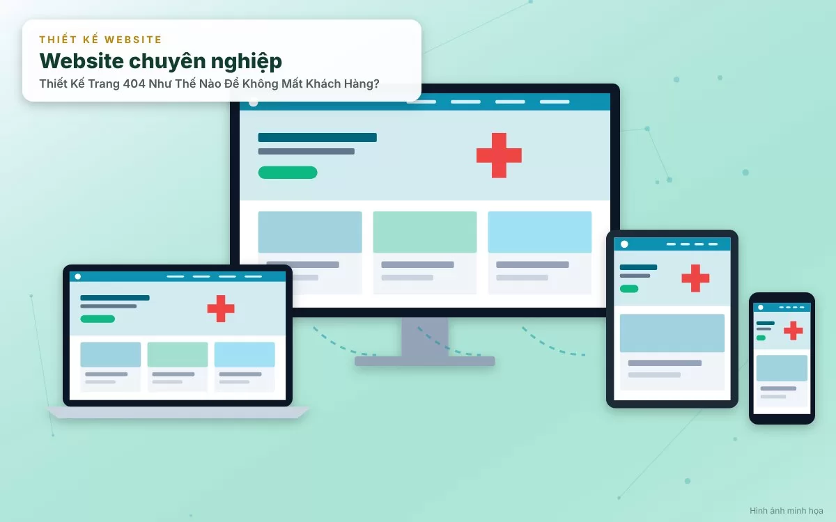 Sơ đồ infographic giải thích các nguyên nhân phổ biến dẫn đến lỗi trang 404 trên website