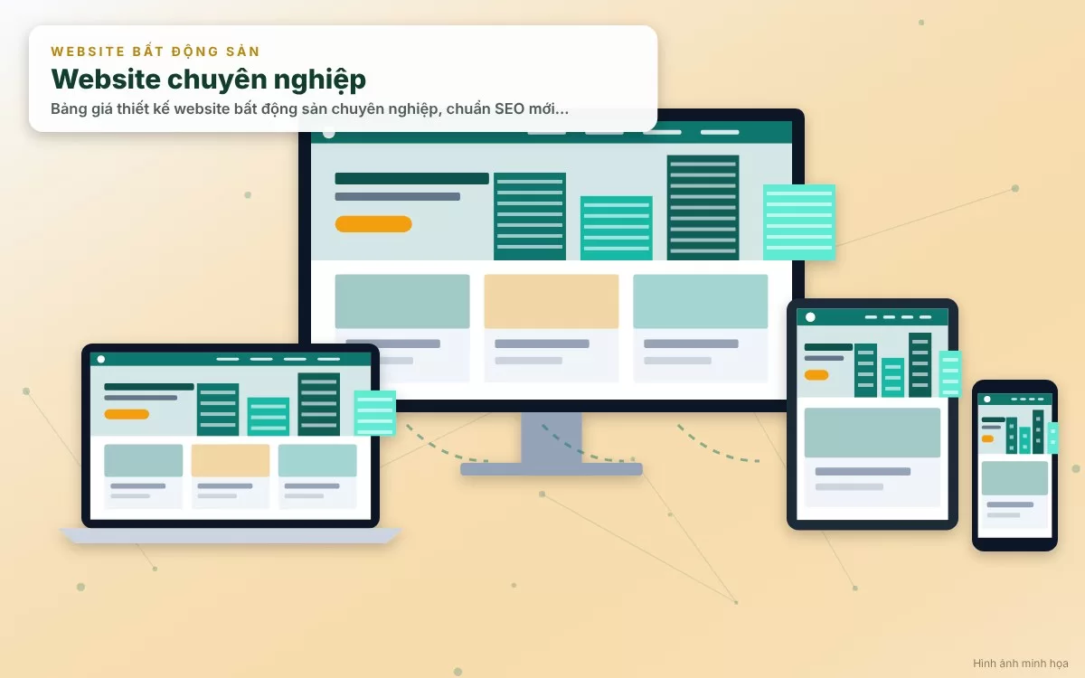 Website bất động sản chuyên nghiệp giúp môi giới và doanh nghiệp tiếp cận khách hàng tiềm năng hiệu quả