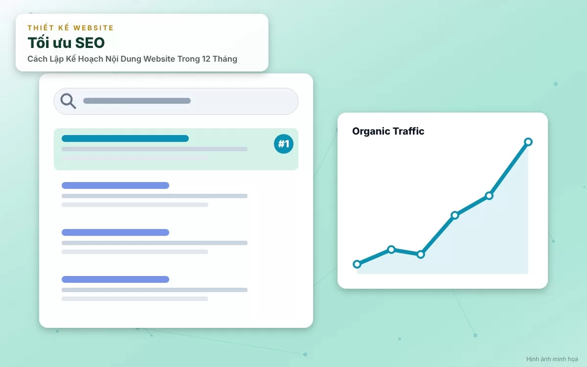 Hình ảnh minh họa hoạt động phân tích số liệu trên Google Search Console và cập nhật nội dung cũ