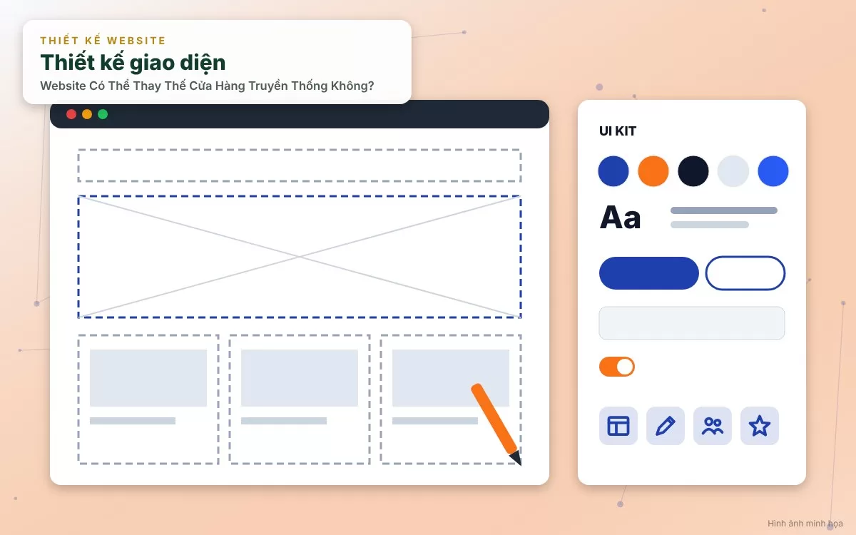 Tổng quan về câu hỏi website có thể thay thế cửa hàng truyền thống không trong chiến lược kinh doanh hiện đại