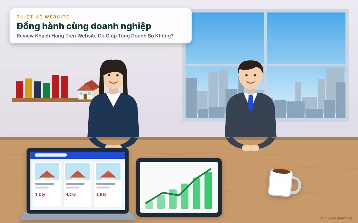 Hình ảnh cảnh báo các sai lầm phổ biến như tự viết review ảo giả tạo hoặc phớt lờ các phàn nàn tiêu cực