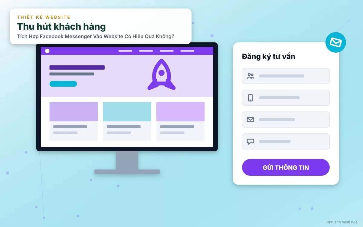Minh họa việc sử dụng tài khoản Facebook chính chủ giúp gia tăng độ tin cậy và sự an tâm cho người mua hàng