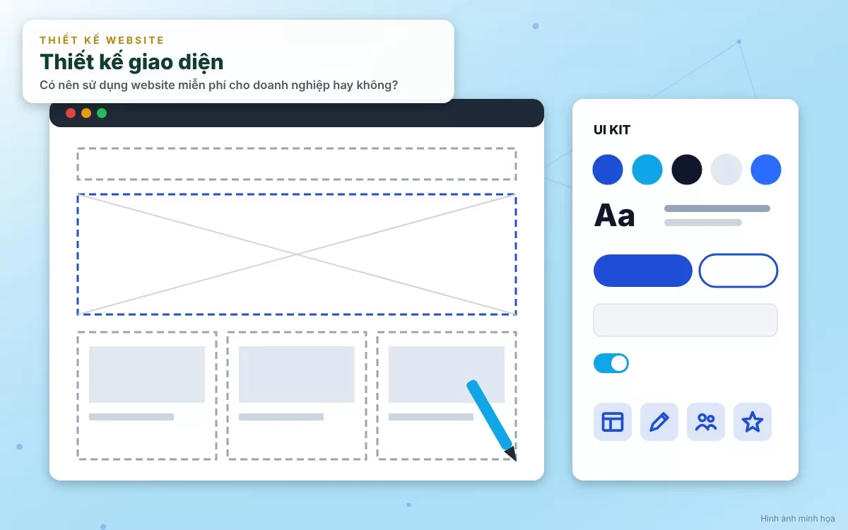 Những rủi ro về tên miền phụ và việc mất quyền kiểm soát dữ liệu khi dùng web miễn phí
