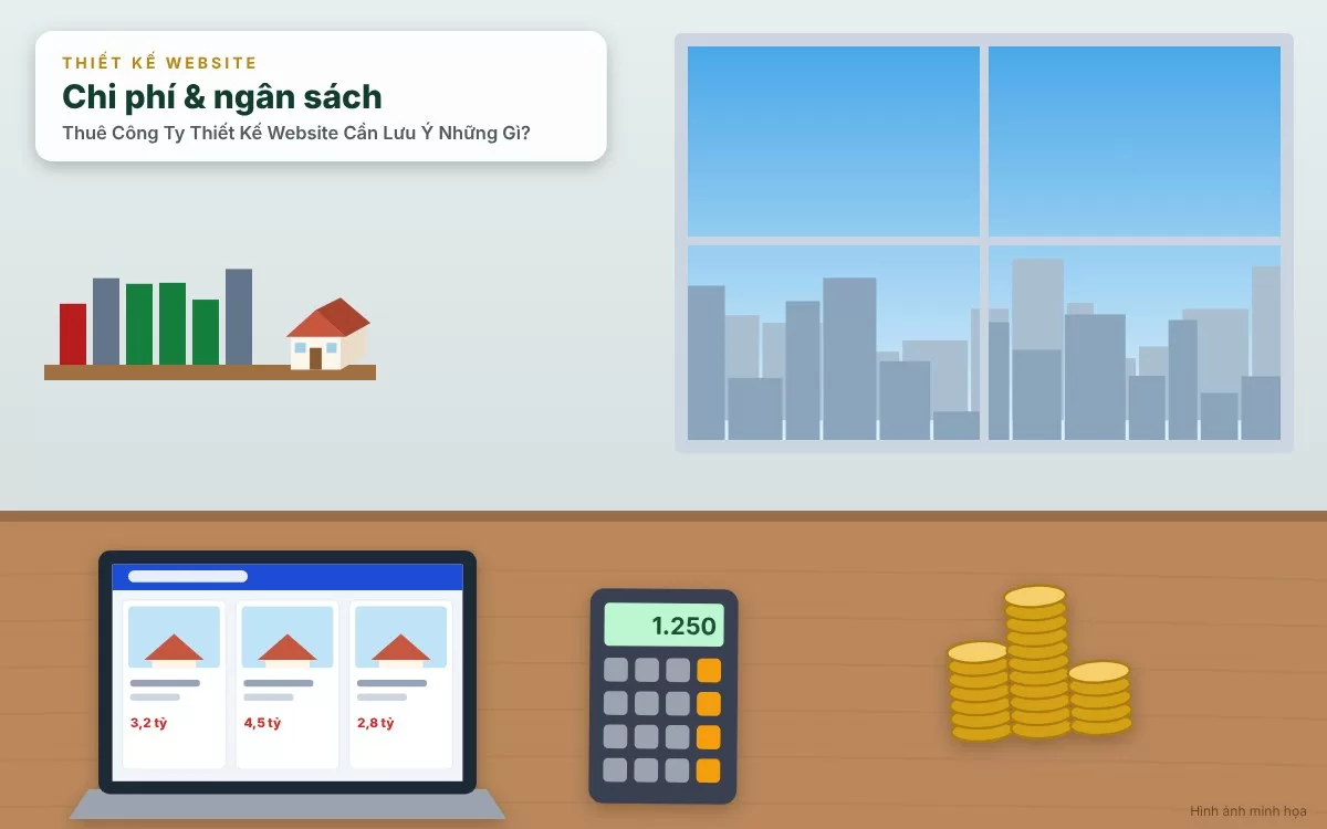 Sơ đồ infographic giải thích những rủi ro và hậu quả khi chọn nhầm công ty thiết kế website kém chất lượng
