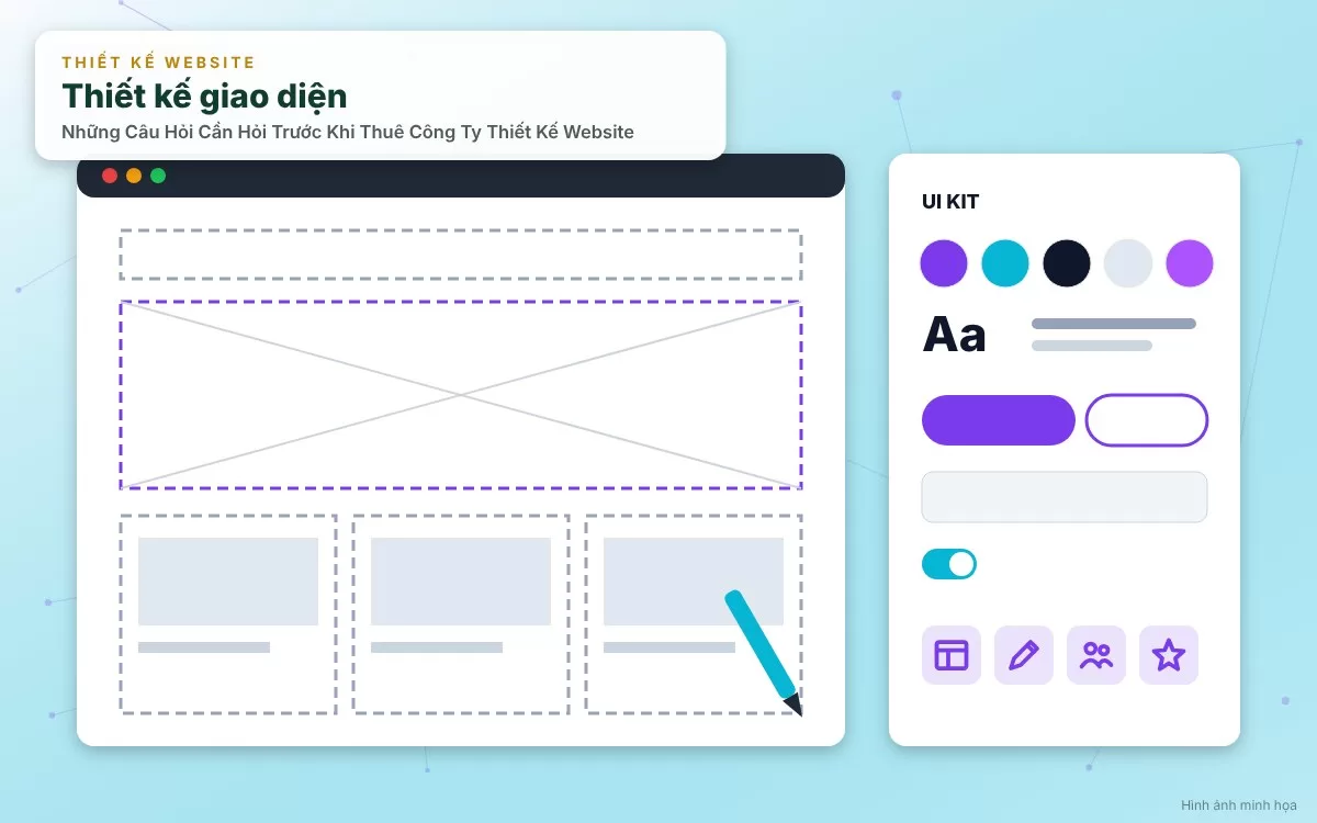 Tổng quan về danh sách các câu hỏi quan trọng cần đặt ra trước khi thuê công ty thiết kế website