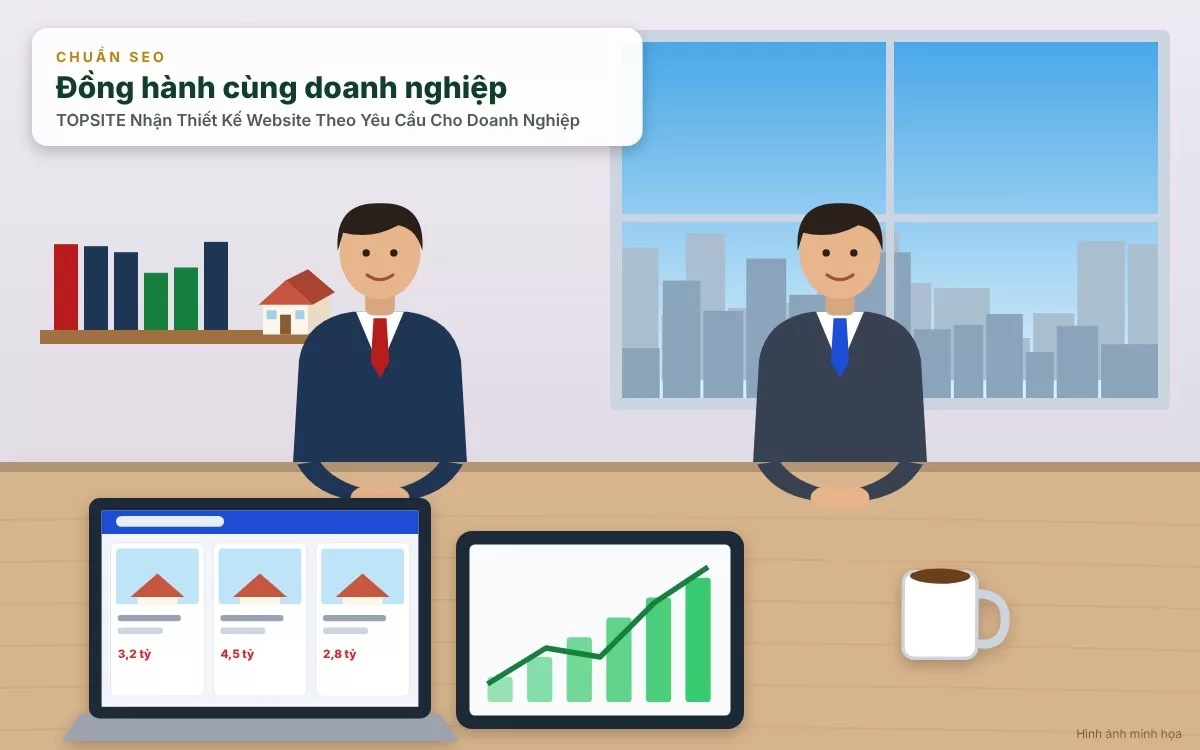 Hình ảnh minh họa các ưu thế tuyệt đối về nhân sự chuyên gia và chính sách hỗ trợ tận tâm tại TOPSITE