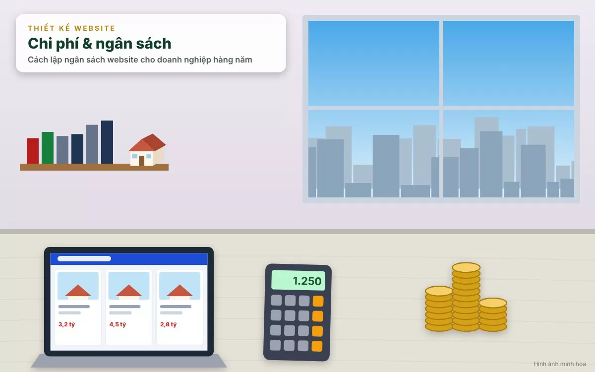 Chiến lược phân bổ ngân sách website hiệu quả theo quý