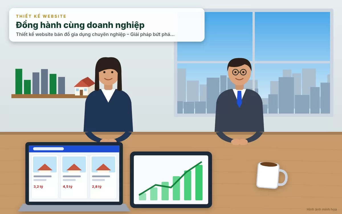 Tổng quan giải pháp thiết kế website bán đồ gia dụng chuyên nghiệp