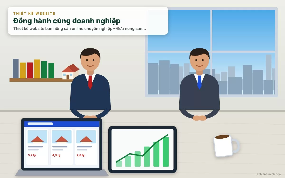 Tổng quan giải pháp thiết kế website bán nông sản online chuyên nghiệp, xanh sạch và chuẩn SEO