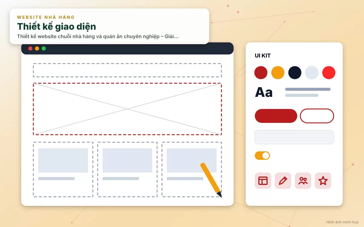 Hệ thống định vị chi nhánh và quản lý thực đơn đồng bộ trên website chuỗi nhà hàng