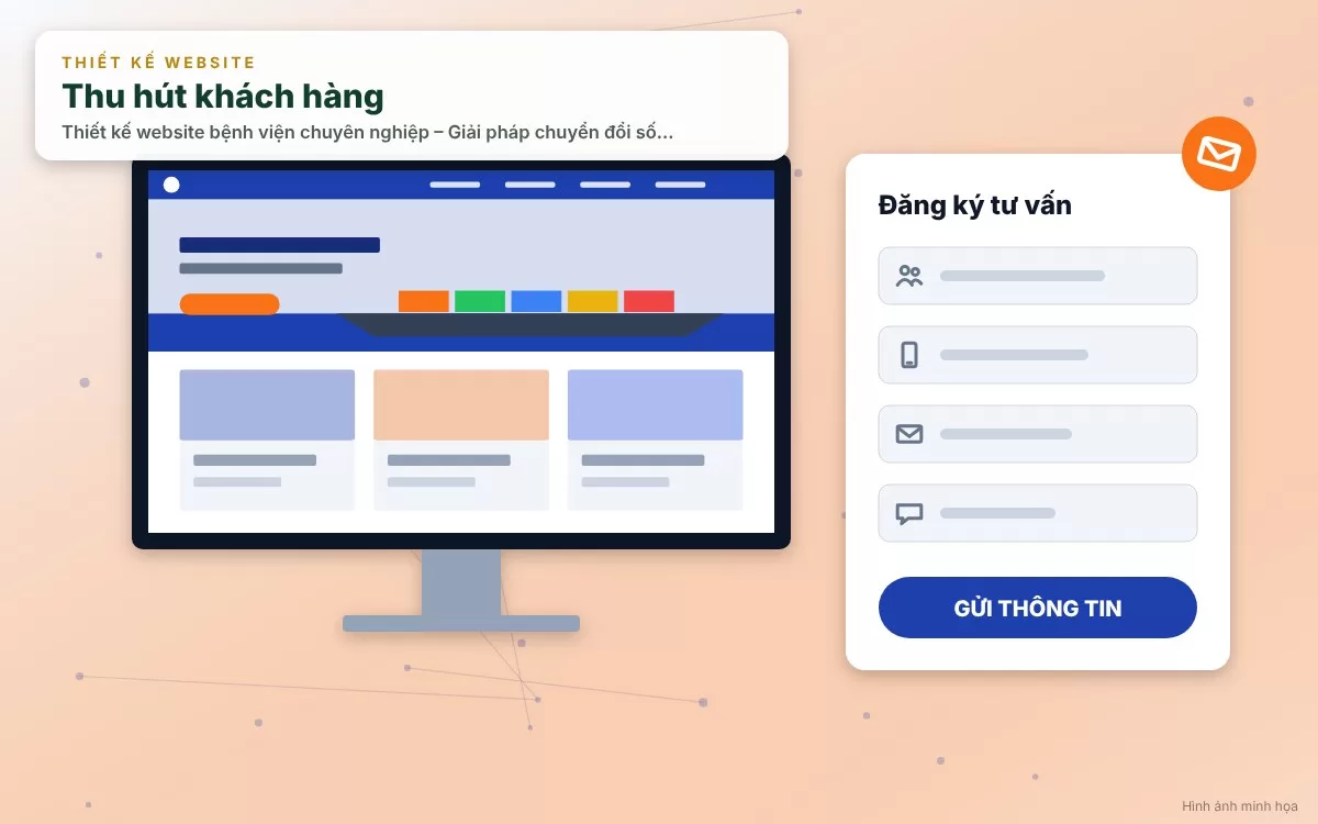 Hệ thống đặt lịch khám bệnh trực tuyến và tra cứu thông tin y bác sĩ trên website bệnh viện