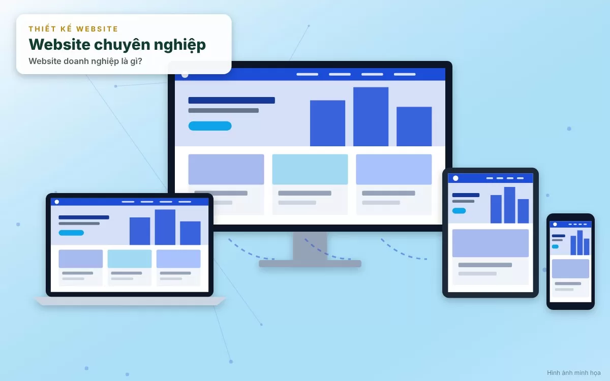 Các mô hình website doanh nghiệp phổ biến phù hợp với từng lĩnh vực kinh doanh