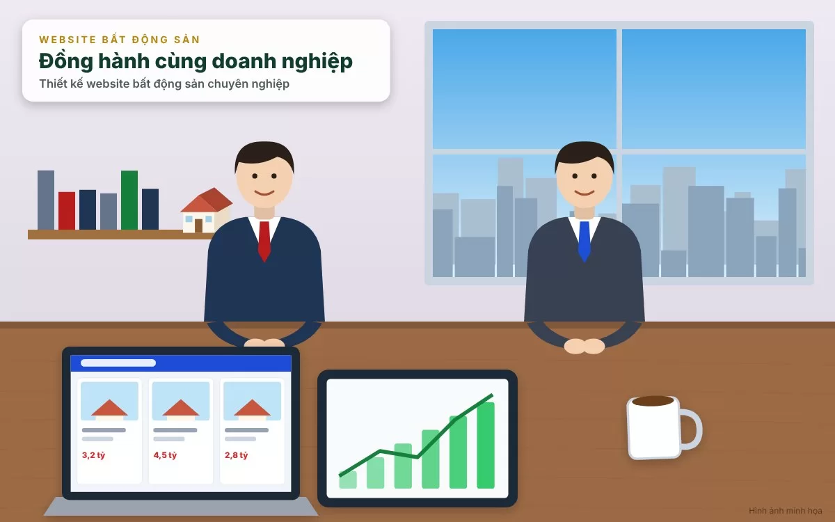 Website bất động sản chuyên nghiệp giúp kết nối chủ đầu tư và khách hàng tiềm năng nhanh chóng