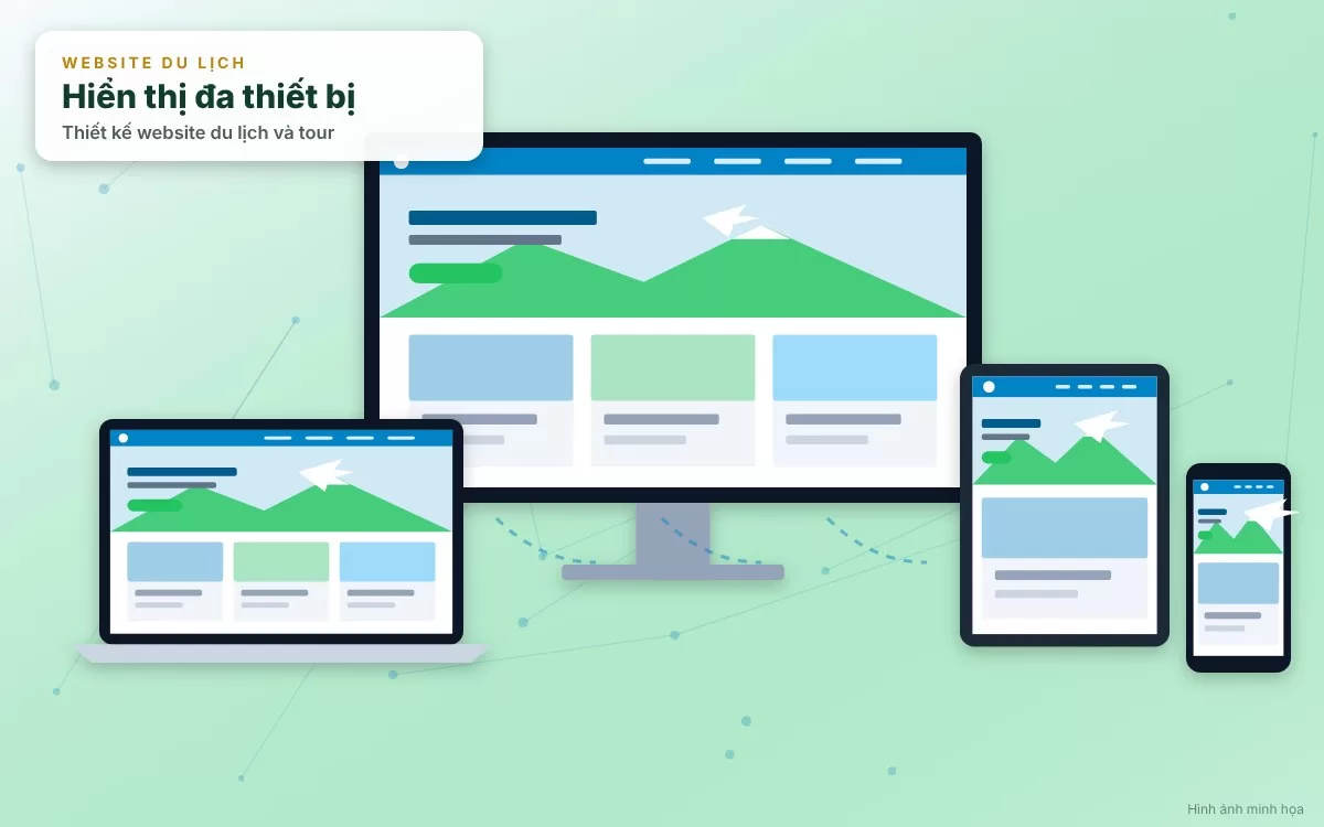 Website du lịch và tour chuyên nghiệp với giao diện truyền cảm hứng khám phá thế giới