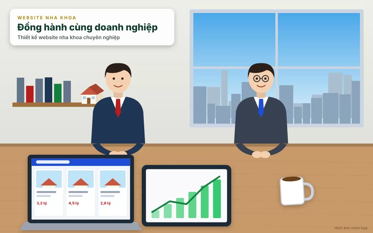 Website nha khoa chuyên nghiệp với giao diện y tế uy tín, sạch sẽ và hệ thống đặt lịch khám răng thông minh