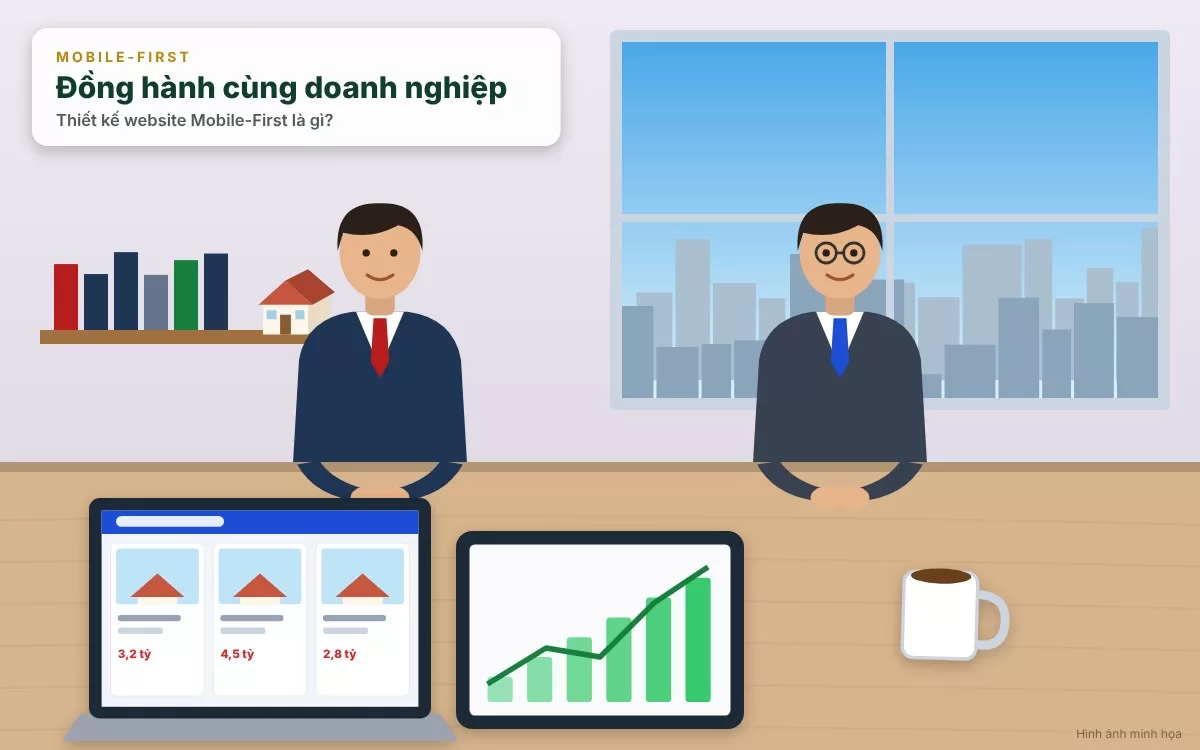 Giao diện website tối ưu hóa di động giúp gia tăng tỷ lệ chuyển đổi khách hàng mạnh mẽ