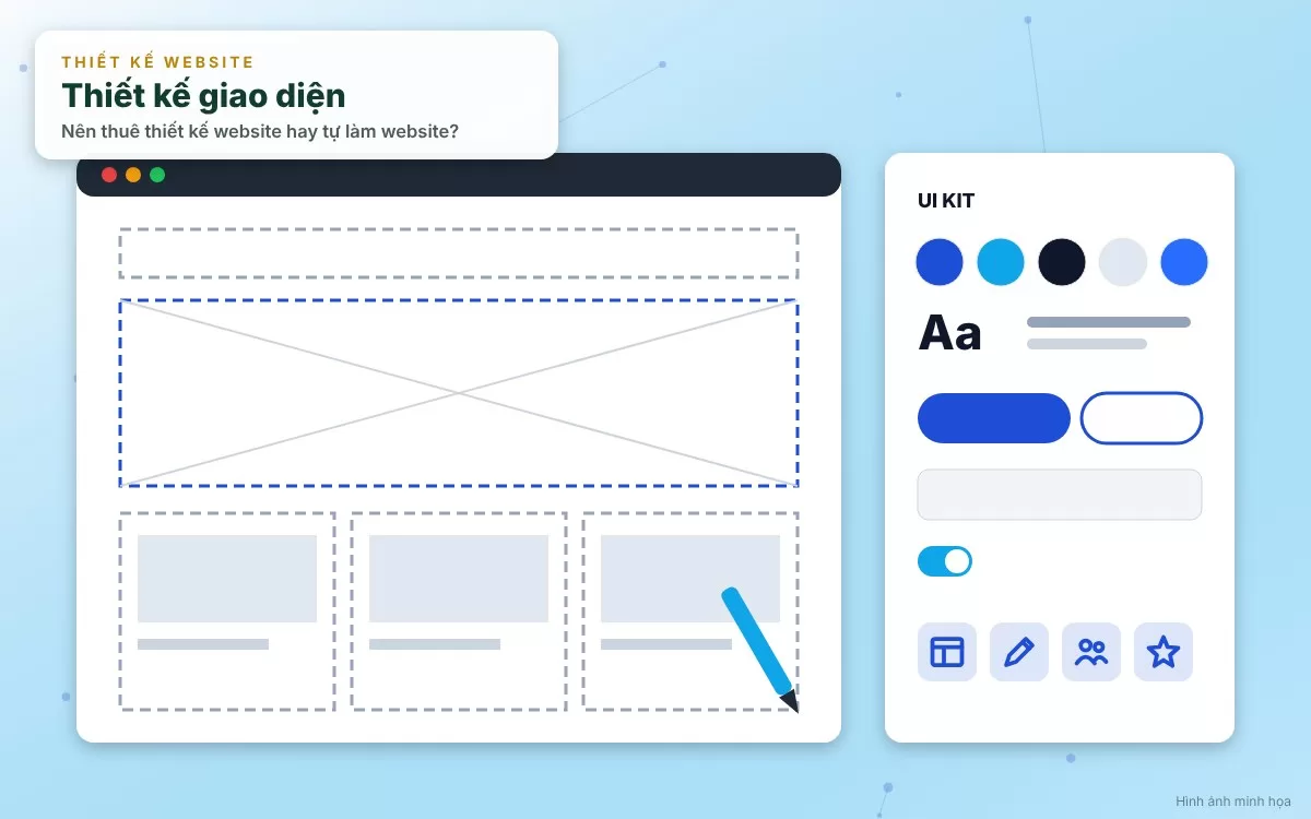 Thuê dịch vụ thiết kế website chuyên nghiệp giúp doanh nghiệp sở hữu tài sản số đẳng cấp và chuẩn SEO