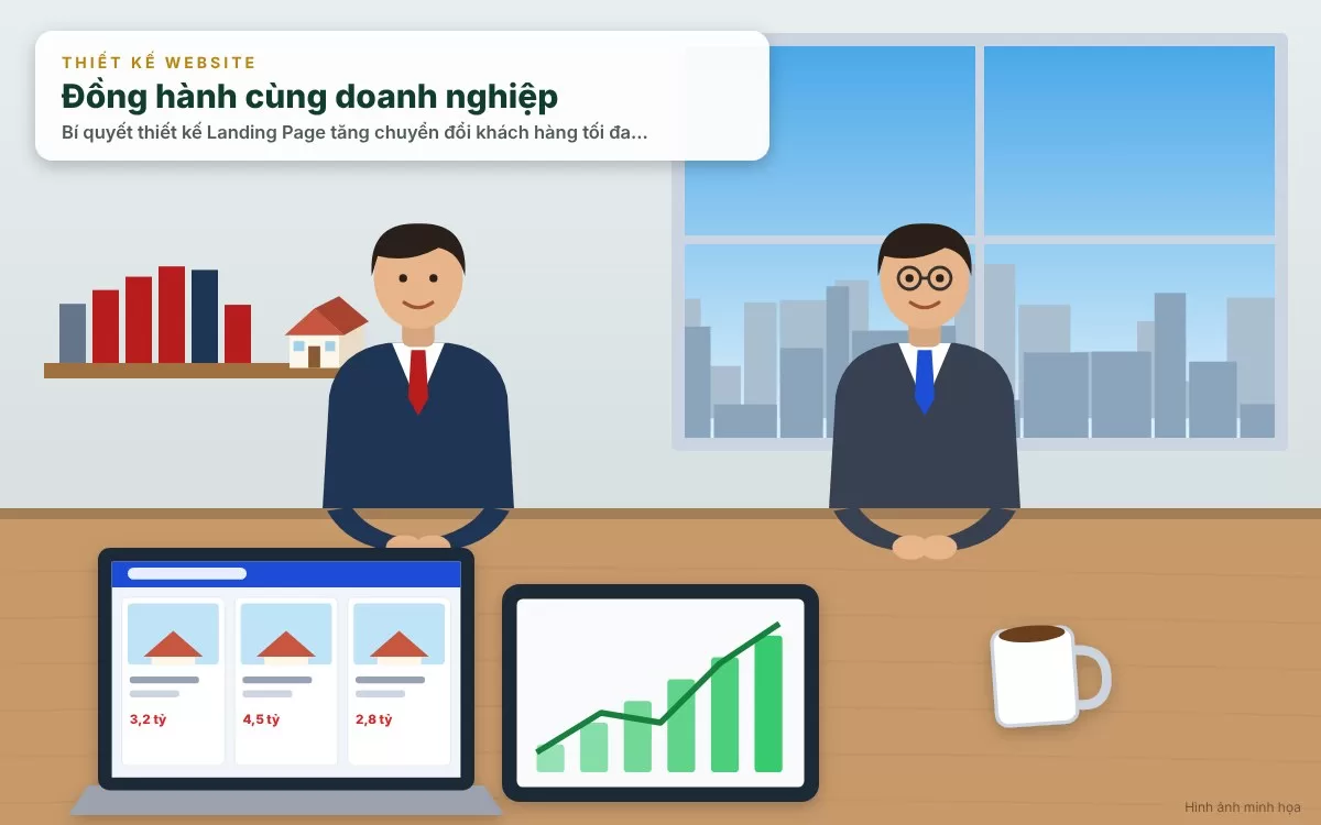Thiết kế Landing Page tối ưu chuyển đổi khách hàng chuyên nghiệp