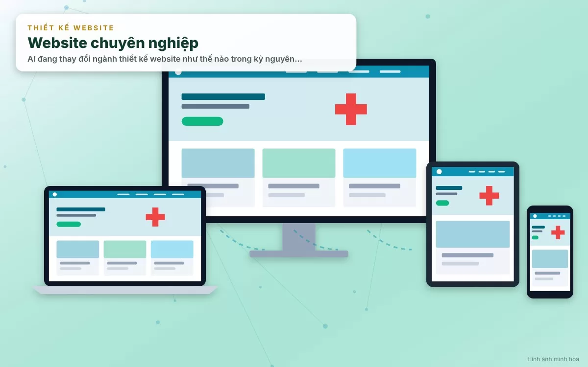 Xu hướng tương lai của ngành thiết kế web kết hợp trí tuệ nhân tạo